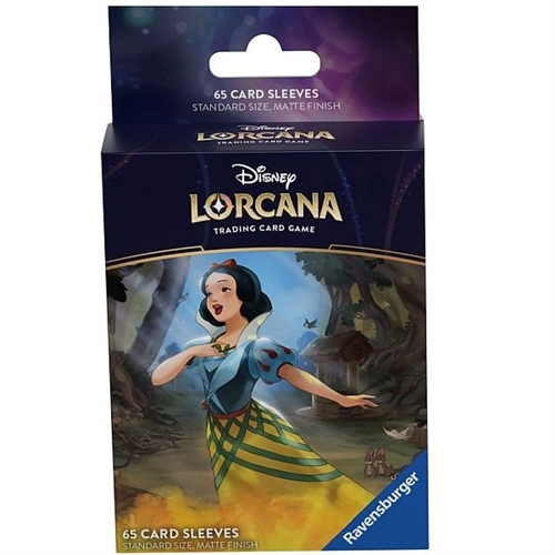 Disney Lorcana Snow White Plastiklommer (65 Sleeves) 